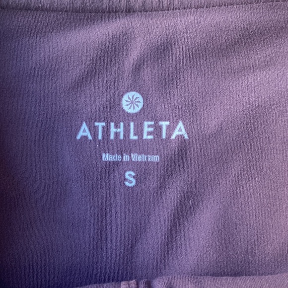 Athleta lavender purple mesh active workout crop leggings size small - Picture 8 of 14